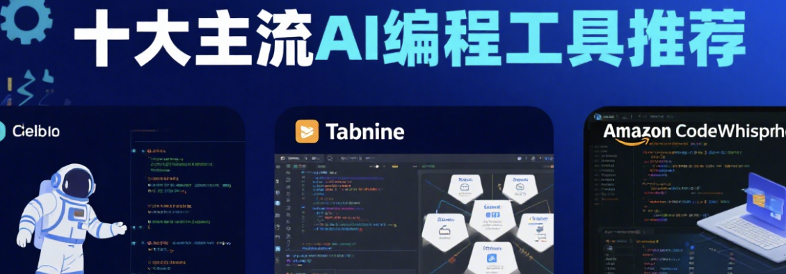 10大主流 AI 编程工具推荐