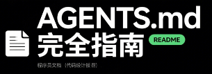 AGENTS.md 完全指南：给 AI 编码代理看的“README”